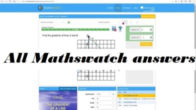 all mathswatch answers